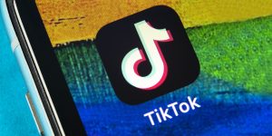 What is TikTok, a phone with the TikTok logo