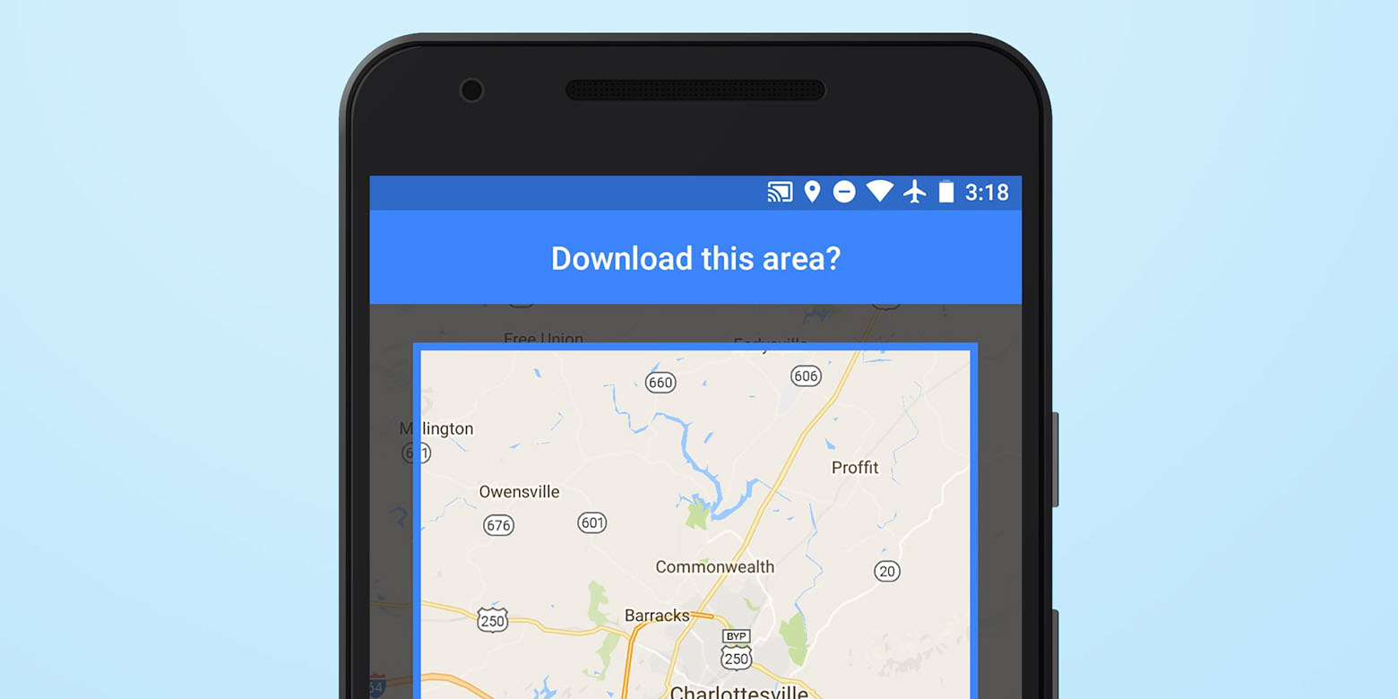 How to download Maps for offline and on data