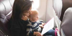airplane travel with kids